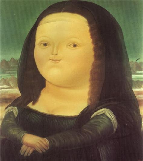 Mona Lisa 1978 Fernando Botero