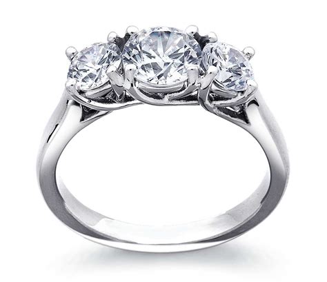 Round center of this royalt collection engagement ring. Top 10 Platinum Engagement Ring Styles - Velasquez Jewelers