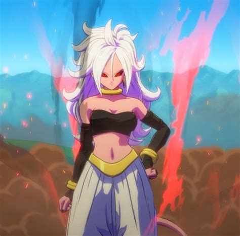 Android 21 From Dragon Ball Fighterz Her Designomg Dragon 2 Dragon Ball Z Dragon Ball