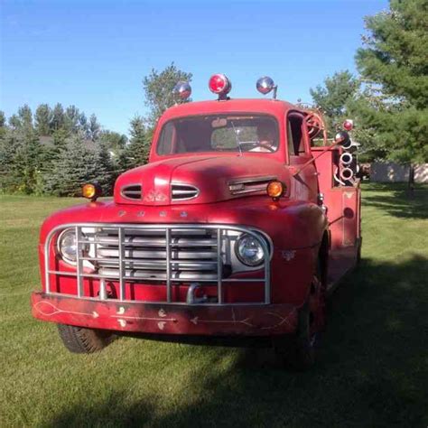 Ford F8 1949 Emergency And Fire Trucks