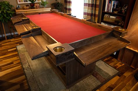 Custom Board Game Table Gaming Room Table Novocom Top Designing And