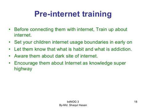 Awareness Of Children Internet Addiction