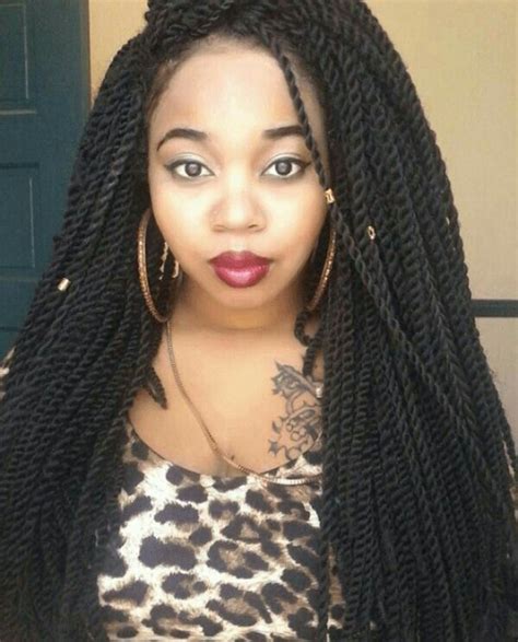 i love these senegalese nice and full twist braid hairstyles senegalese twist hairstyles