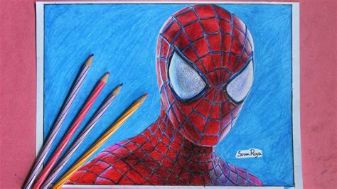 Total 50 Imagen Spiderman Drawing Color Abzlocalmx