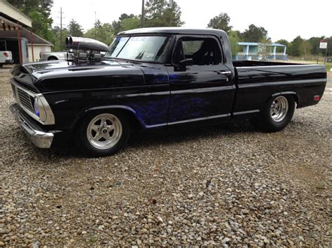 This Blown Chopped Pro Street 1969 F 100 Defies The Laws Of Physics