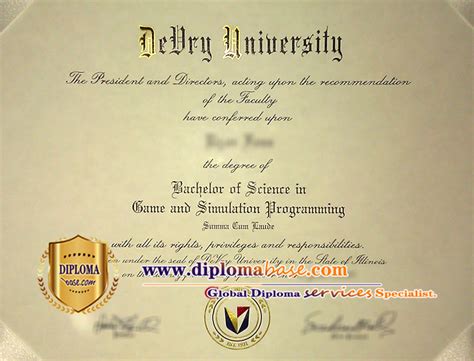 Buy Fake Diplomas From Devry University Online Fast Diploma Online