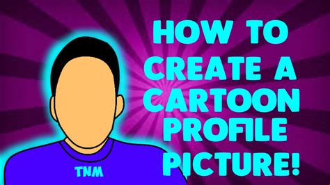 How To Make A Cartoon Profile Picture For Youtube With Photoshop