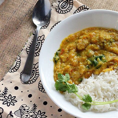 Toor Daal With Bay Leaf And Crisp Cilantro Pigeon Pea Soup With Jeera