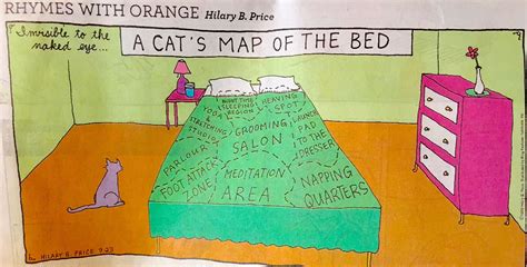 A Cats Bed Map Old Cartoons Cat Bed Cats