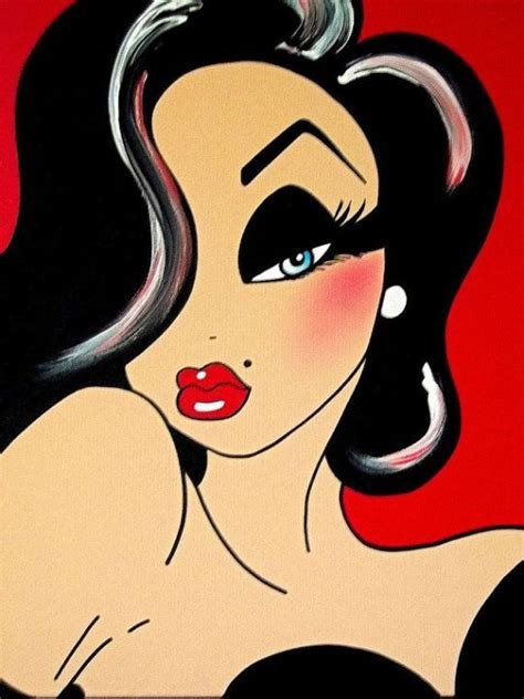 Jessica Rabbit Gone Dark Pop Art Drawing Pop Art Decor Modern Pop Art