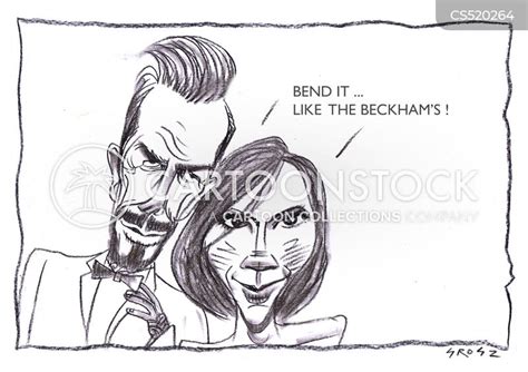 David Beckham Cartoons And Comics Funny Pictures From Cartoonstock
