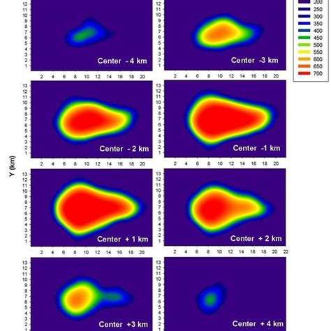 Temperature K Contours Along The Eight Xy Planes Of An Gaspra Download Scientific