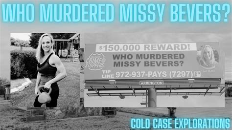 Who Murdered Missy Bevers Cold Case Explorations