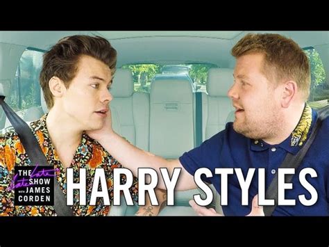 watch harry styles and james corden get emotional while on carpool karaoke
