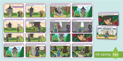 Rapunzel Story Cards Teacher Made Twinkl