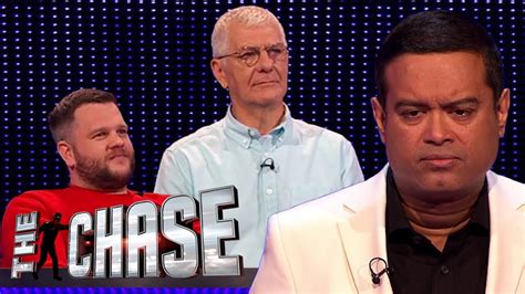 the chase darren and mike s £10 000 final chase against the sinnerman youtube