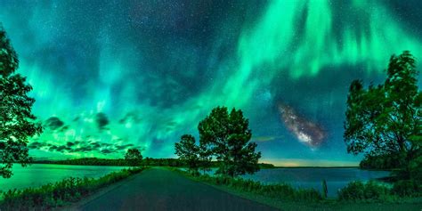 Cosmic Collision Wisconsin Travel Northern Lights Wisconsin State Parks