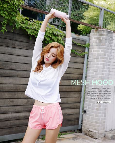 Korean Fashion Model Jin Hee Fitness Set Photoshoot Collection