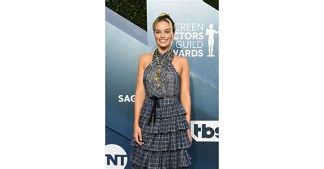 Margot Robbie At The 2020 Sag Awards See Every Look From The 2020 Sag