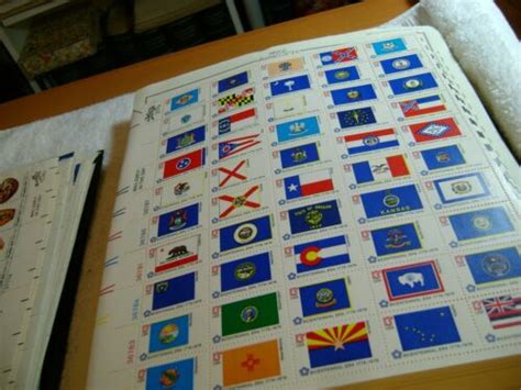 Us 1976 Sc 1633 State Flags Lot Of 1 Full Sheet See Photosfree