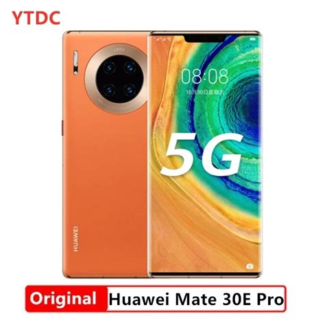 2020 New Huawei Mate 30e Pro 5g Mobilephone 653 Inch Ultra Curved