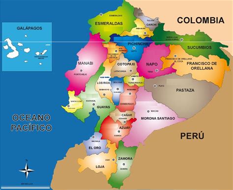 Ecuador Provincias Y Capitales