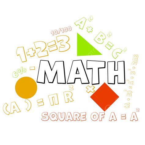 Mathematics Formula For Decorative Background Vector Math Formulas