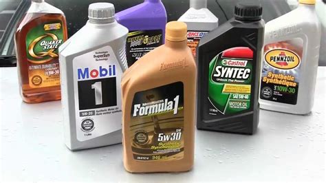 Synthetic Oil Basics Youtube