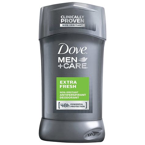 Dove Men Care Deodorant Stick Extra Fresh - Dove Men+Care Antiperspirant Deodorant Stick, Extra Fresh, 2.7 oz, 4