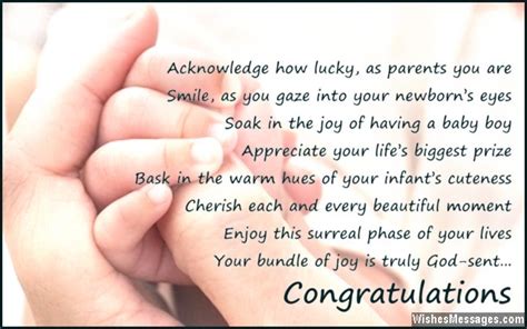 Congratulations For Baby Boy Poems For Newborn Baby Boy Page 2