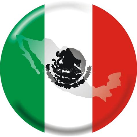 Mexico Map And Flag Stock Vector Illustration Of Symbolic 2311716