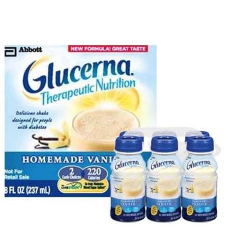 Glucerna Therapeutic Nutrition Shakes