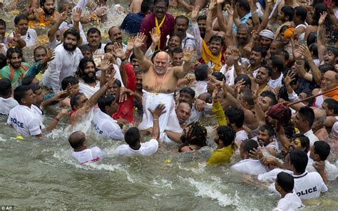 Tens Of Thousands Of Hindu Pilgrims Take Holy Dip At Kumbh Mela Daily
