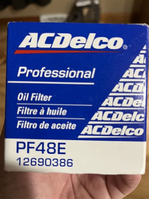 Ac Delco Pf48e Cross Reference Oil Filters Oilfilter