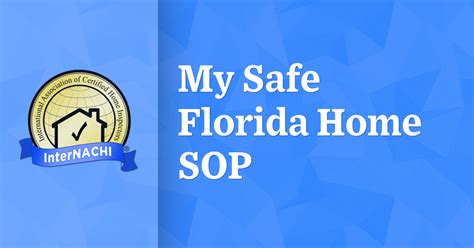 My Safe Florida Home Sop Internachi