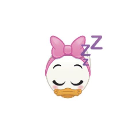 Webby As An Emoji Sleeping Drawing By Disney Ducktales