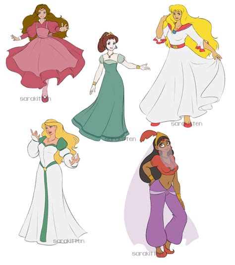 Non Disney Princesses The World Of Non Disney Animated Movies Fan Art