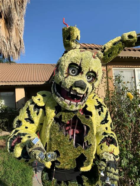Springtrap Cosplay Springtrap Cosplay Update Cosplay Amino Paige