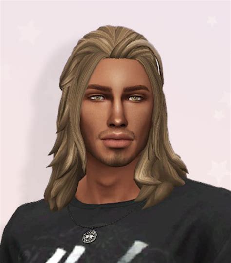 Tumblr Sims 4 Hair Male Mens Hairstyles Long Hair Styles Men