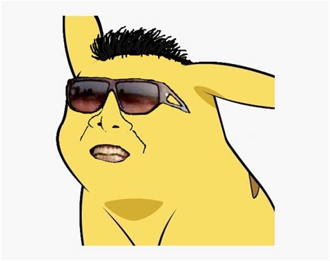 Pikachu Pokémon Go Eyewear Face Hair Yellow Nose Facial
