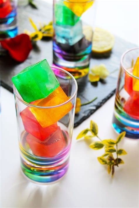The Coolest Cubes Ever Rainbow Style Kid Drinks Cool Cube