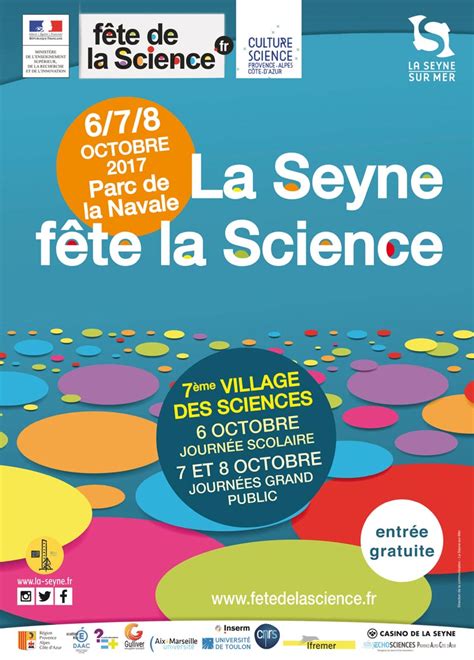 La Fête De La Science 2017 à La Seyne Sur Mer Laseyneinfo