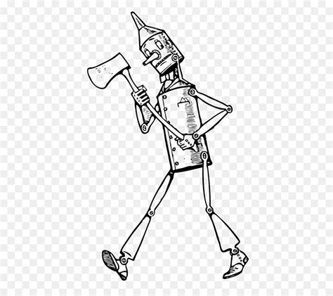 Wizard Of Oz Coloring Pages Tin Man