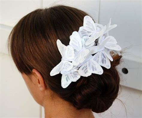 Butterfly Wedding Hair Comb A Flutter In My Heart Wedding Headpiece