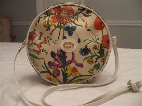 Vintage Gucci Flora Circle Bag The Upscale Resale Boutique See More