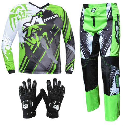 See more ideas about dirtbikes, bikes girls, motorcross. GREEN YOUTH KIDS MX JERSEY PANTS GLOVES Dirt Bike Gear Off ...