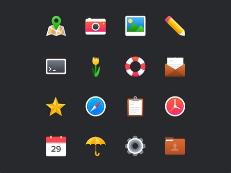 Free Colorful Icon Set Icon Set Small Icons Icon Design