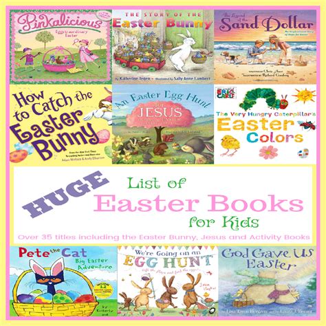 Huge List Of Easter Books For Kids Startsateight