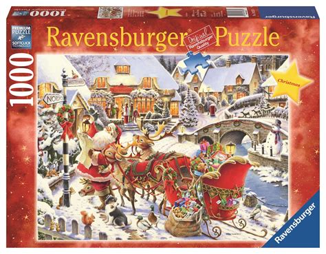 Ravensburger Santa Needs Directions 1000 Piece Christmas Puzzle