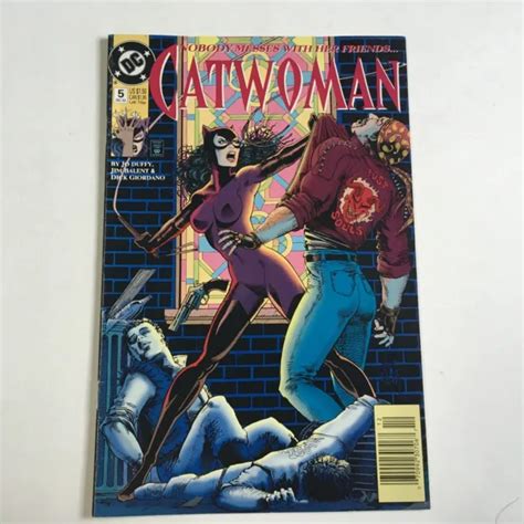 Catwoman 5 Dc Comics 1993 2nd Series Vf Comic Book Newsstand 293